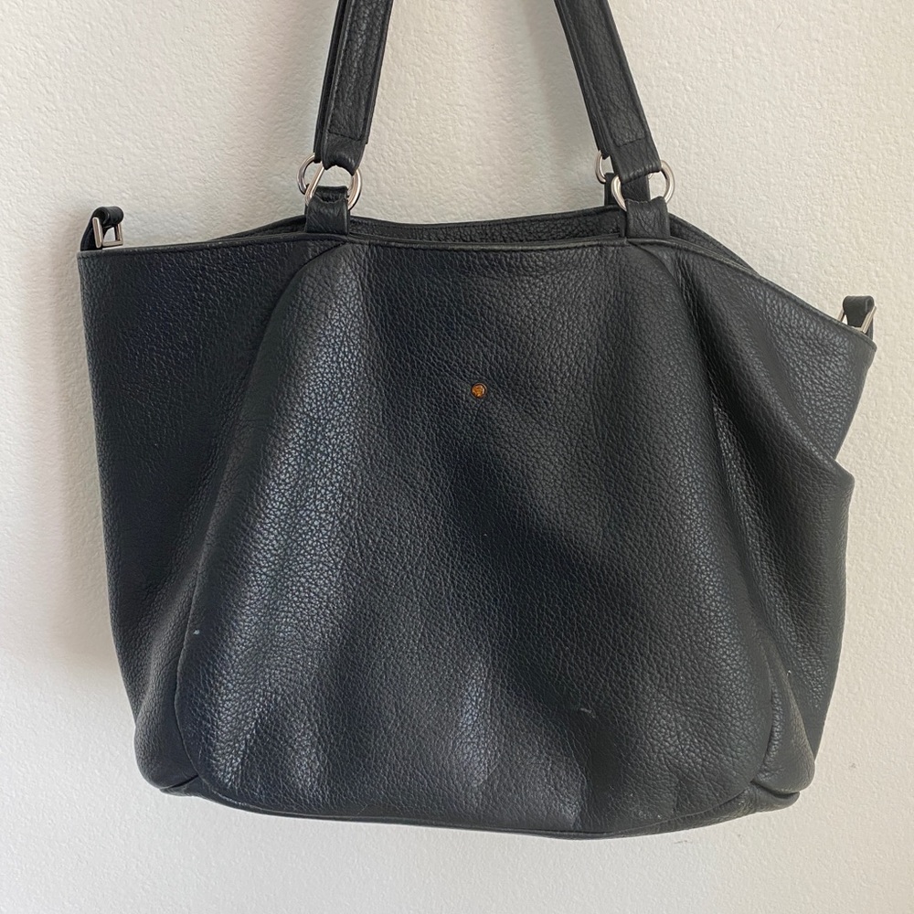 Batycki purse black leather